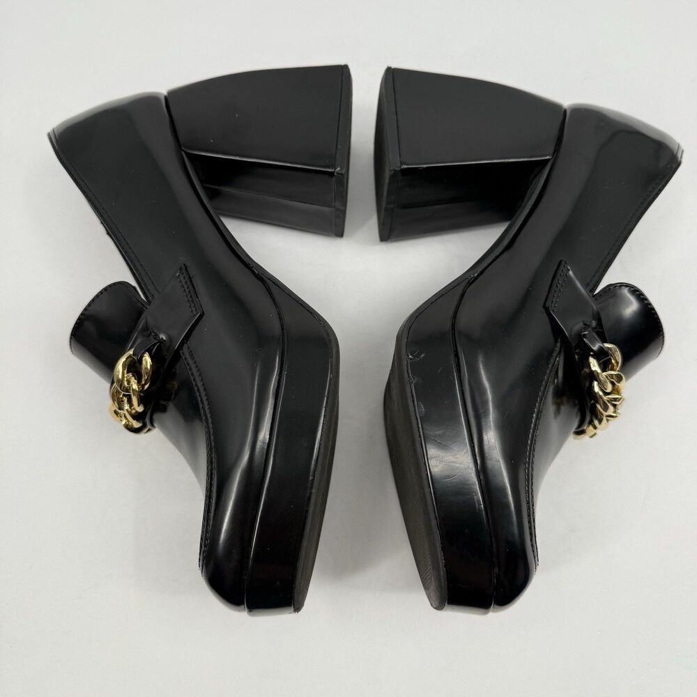 Dream Pairs Black Platform Loafers US 8.5 Chunky  Academia Y2K Style Gothic - Picture 7 of 15